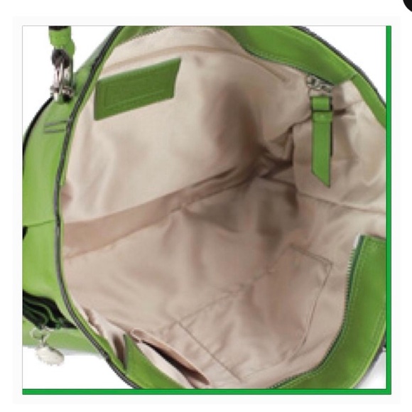 COACH 👜 Gallery Leather Zip Tote - Green 💚 - Picture 4 of 8